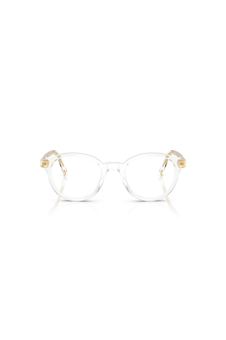 50mm Round optical glasses, Alternate, color, Transparent