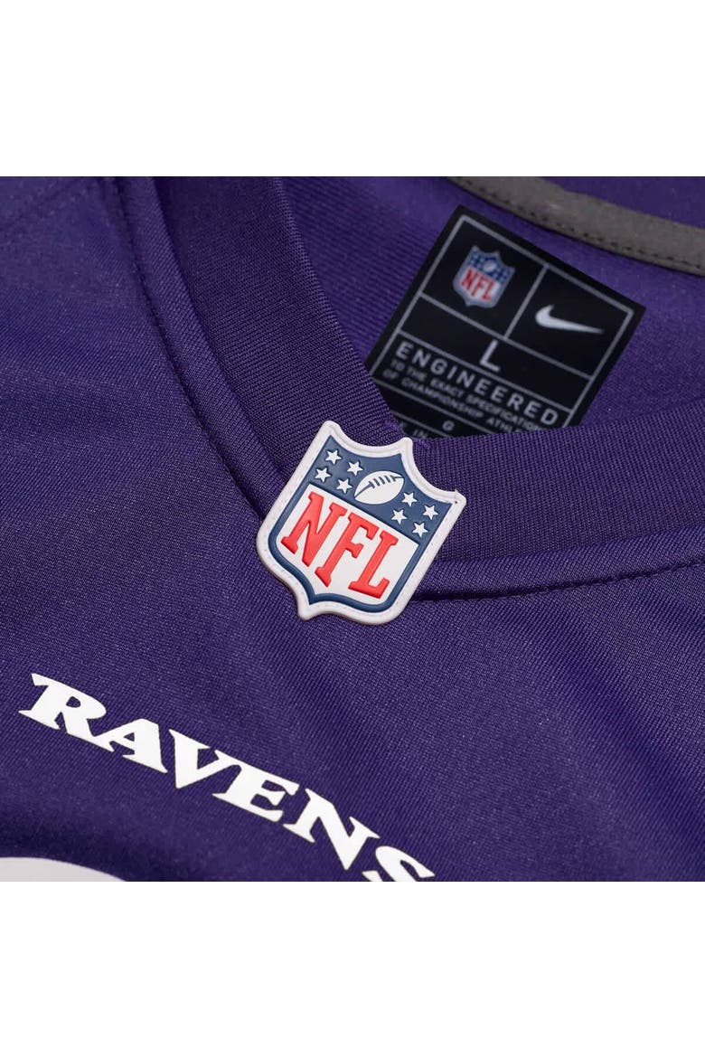 Men's Nike Derrick Henry Purple Baltimore Ravens Game Player Jersey, Alternate, color, Purple