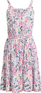 beachlunchlounge Luella Ruched Waist Sundress