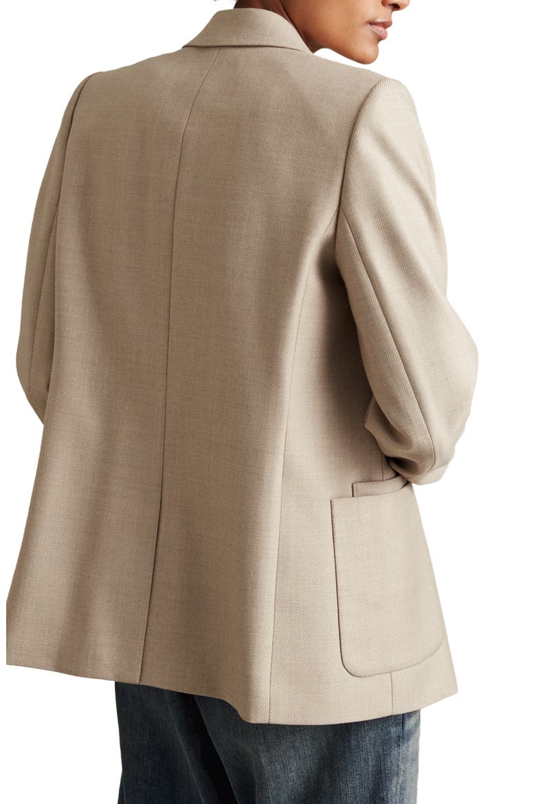 Harriet Wool Blend Dress, Alternate, color, NEUTRAL