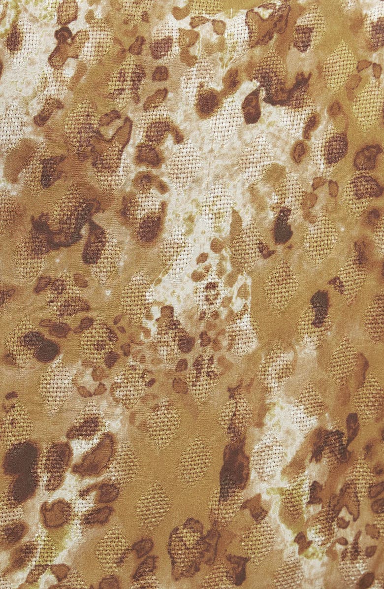 FLYING TOMATO Long Sleeve Button-Up Shirt, Alternate, color, Taupe Brown