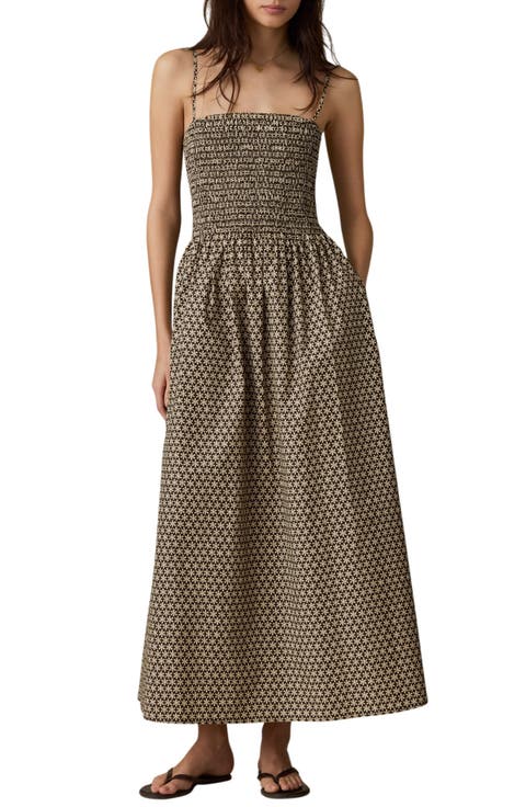 Lucia Floral Print A-Line Dress