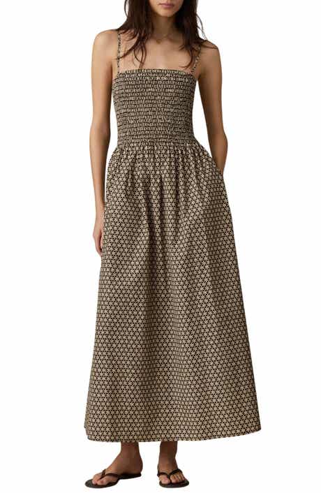 Lucia Floral Print A-Line Dress