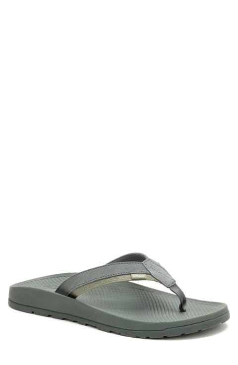 Lowdown Leather Flip Flop (Men)