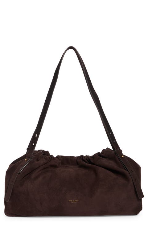 Ludlow Suede Satchel