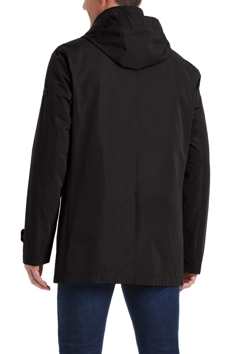 Raintek Hooded Jacket, Alternate, color, BLACK