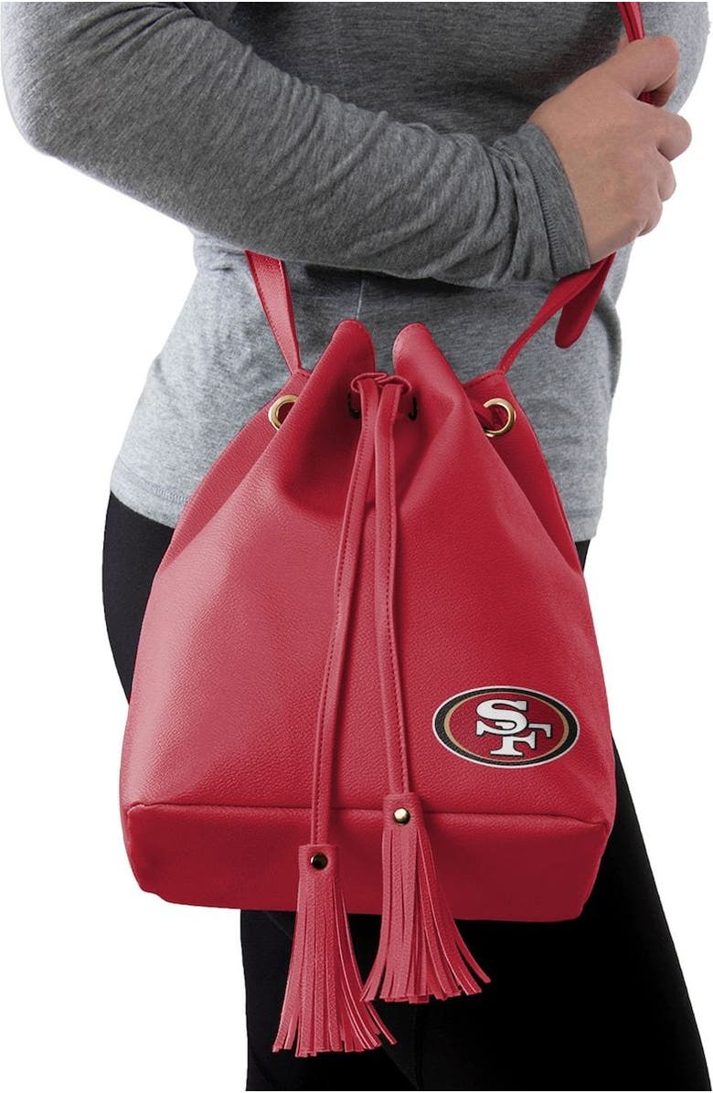 FOCO San Francisco 49ers Cinch Purse, Alternate, color,