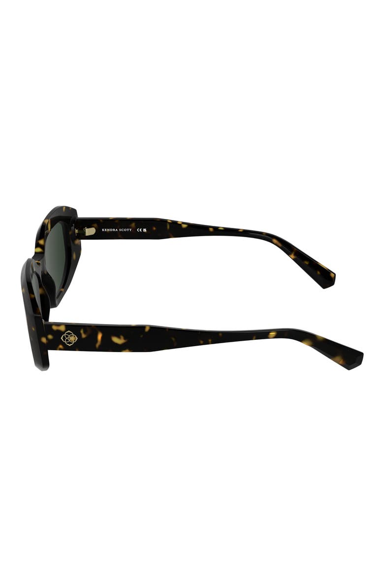 Danielle 53mm Sunglasses, Alternate, color, DARK TORTOISE