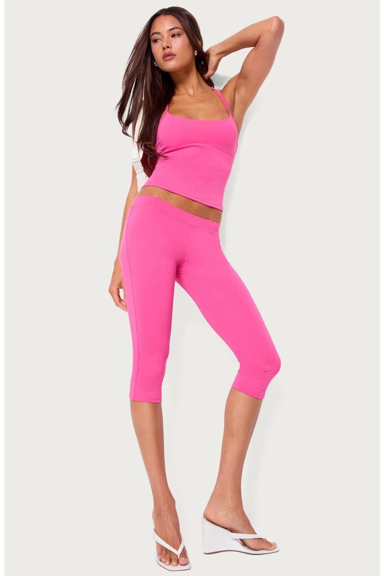 Dafni Scoop Neck Racerback Tank, Alternate, color, PINK