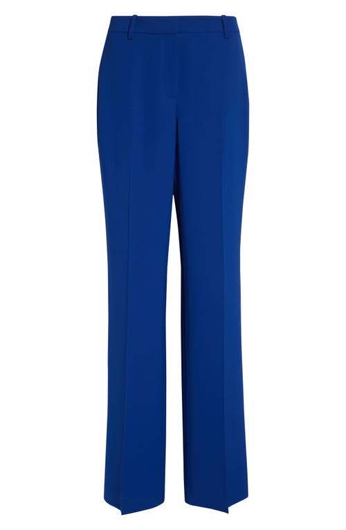 Lafayette 148 Responsible Finesse Crepe Gates Pant In Blue