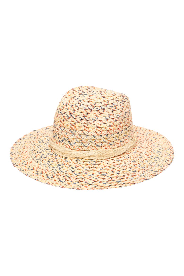 Cheers Panama Hat, Main, color, IVORY MULTIDNU