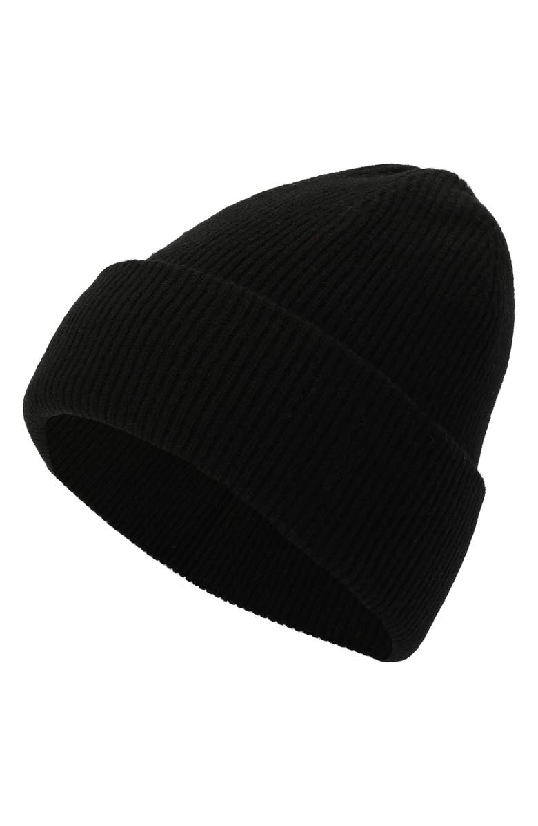 AllSaints Ramskull Wool Beanie, Alternate, color,