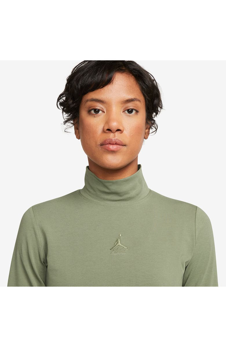 Jordan Mock Neck Long Sleeve Top, Alternate, color,