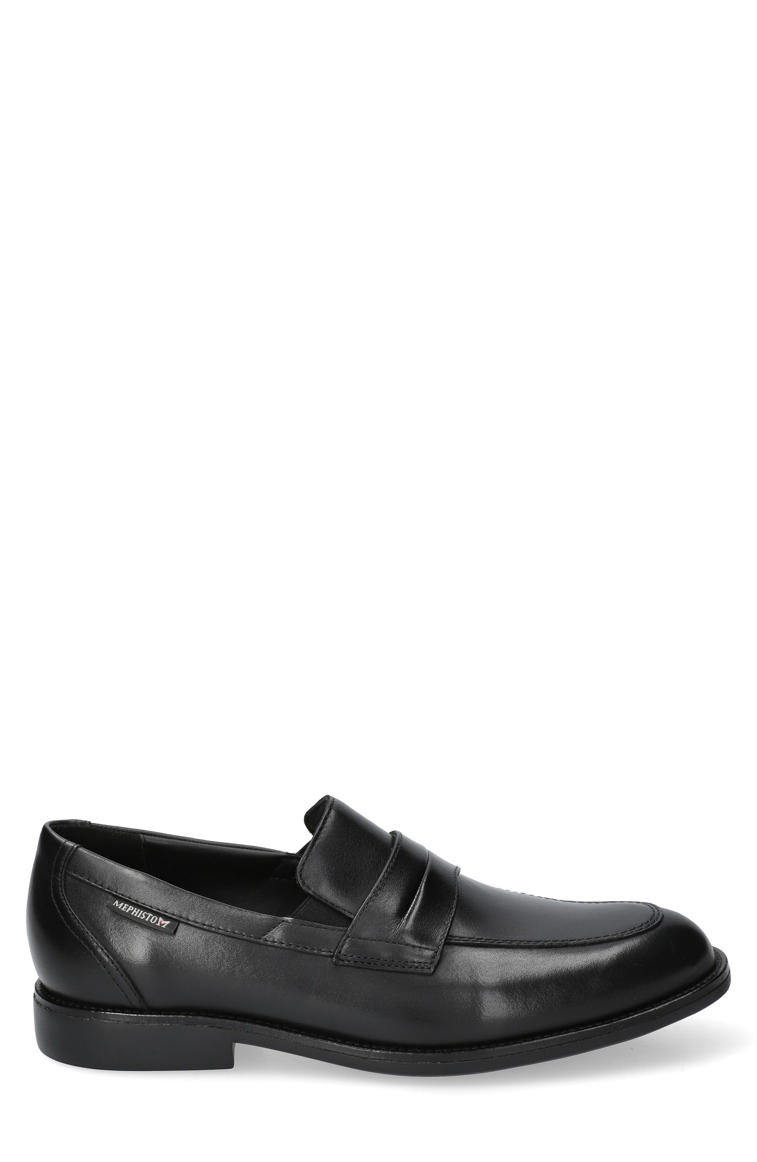 Fergus Loafer, Alternate, color, BLACK