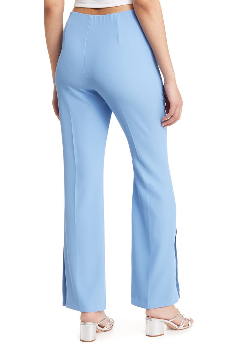 Open Edit Vented Flare Pants, Alternate, color, Blue Lake