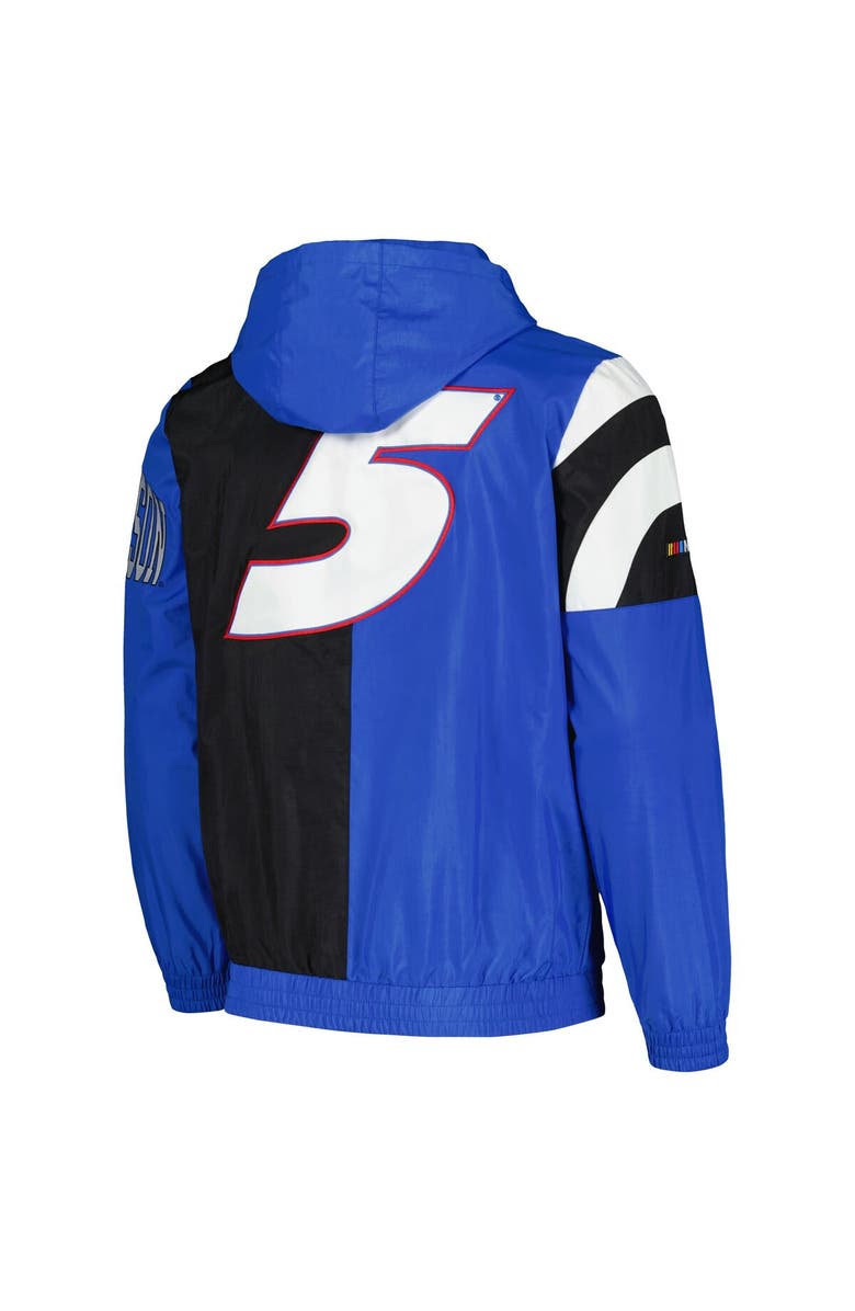 STARTER Men's Starter Royal Kyle Larson Red Zone Full-Zip Jacket, Alternate, color, 