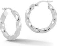 GLAZE JEWELRY Twisted Hoop Earrings
