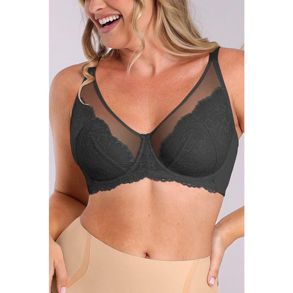 Shapellx Supportive Unlined Lace Underwired Bra