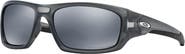 Oakley Valve™ 60mm Polarized Wrap Sunglasses