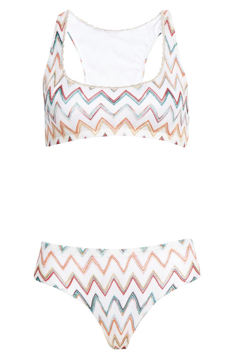 Missoni Zigzag Two-Piece Swimsuit, Alternate, color,