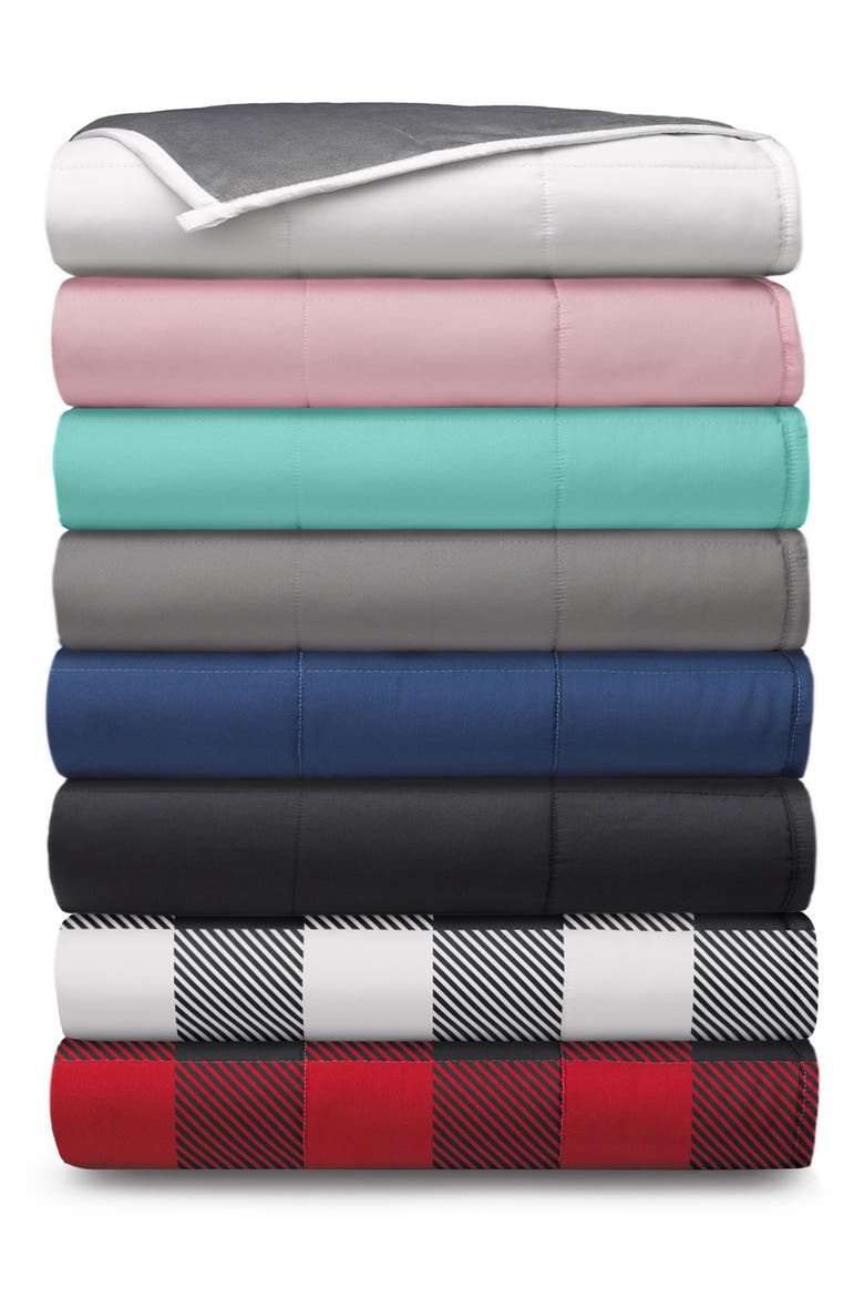 Weighted Blanket - 12 lbs., Alternate, color, AQUA