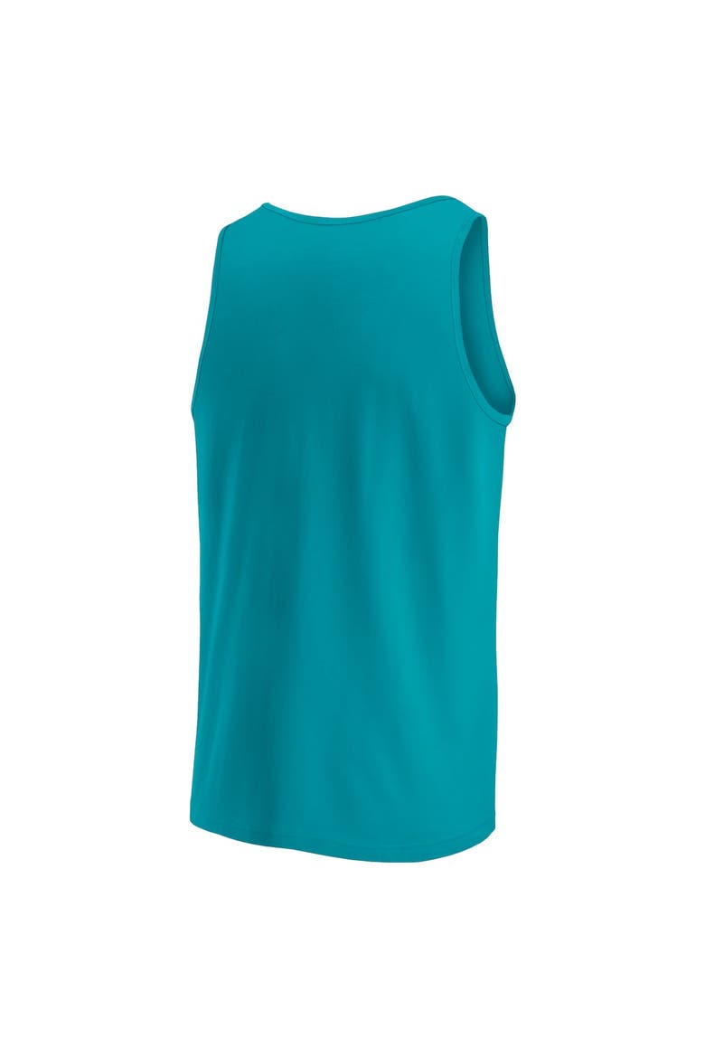 Men's Fanatics Branded Teal Charlotte Hornets Wild Game Tank Top, Alternate, color, Teal