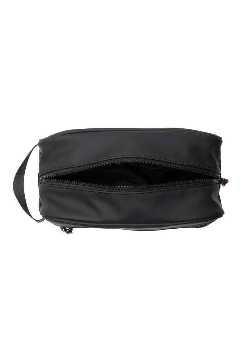 Rubberized Dopp Kit, Alternate, color, BLACK