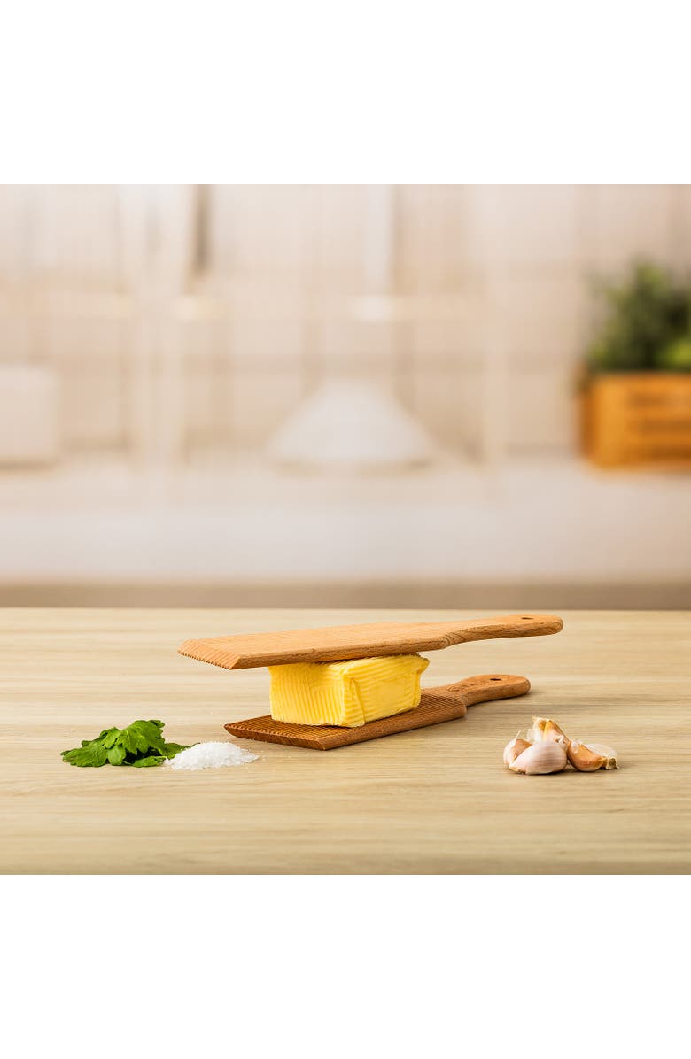 Kilner Beechwood Butter Paddles, Set of 2, Alternate, color, Clear