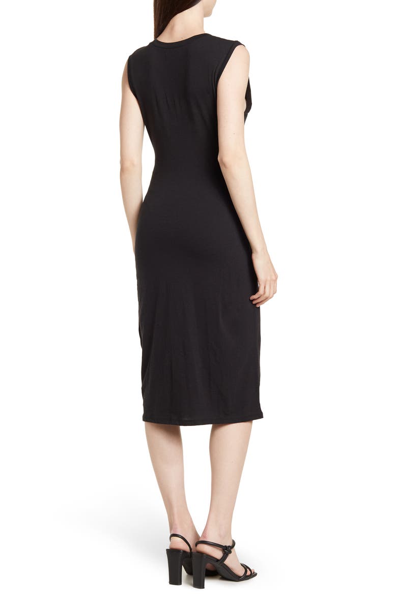 NORDSTROM RACK Sleeveless Tie Waist Dress, Alternate, color, 