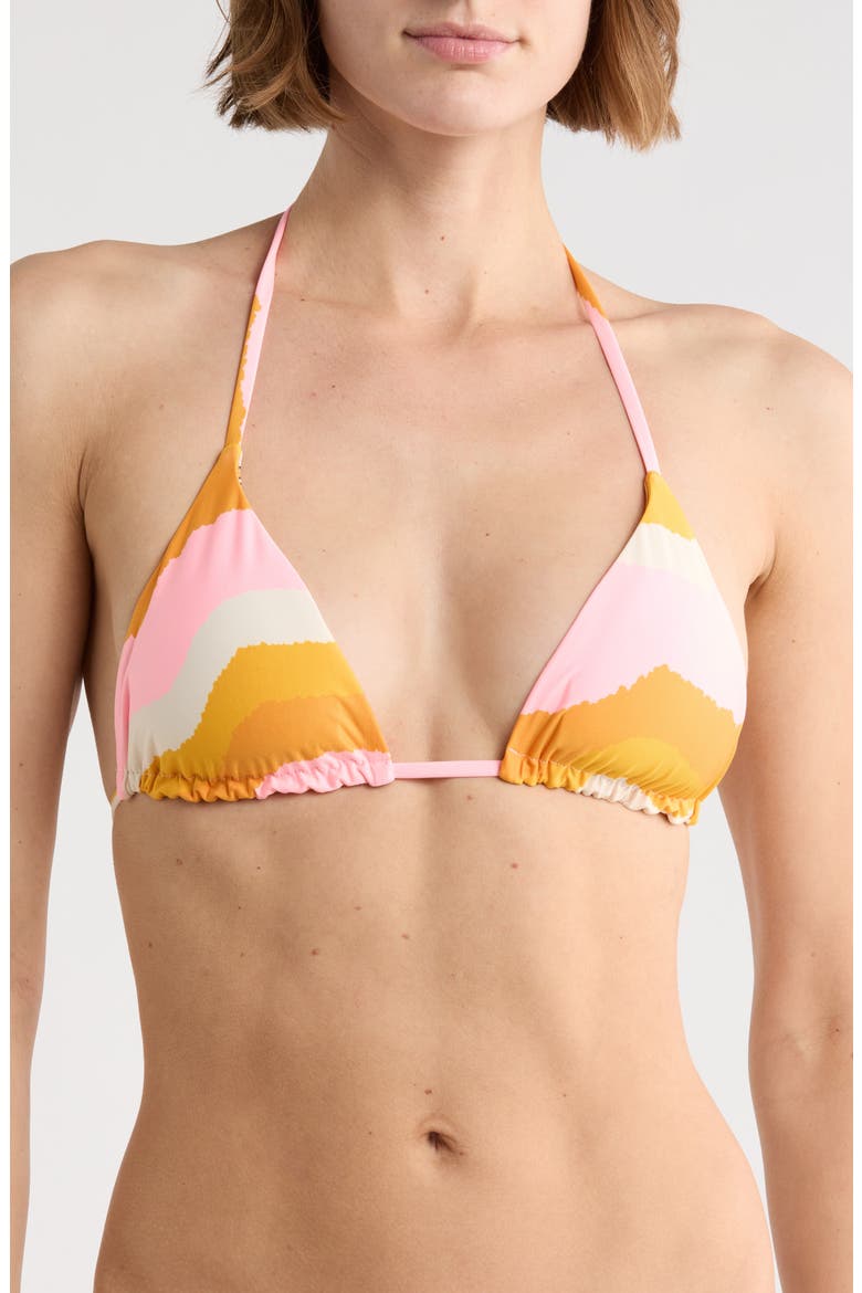 Balmy Reversible Bikini Top, Main, color, PINK