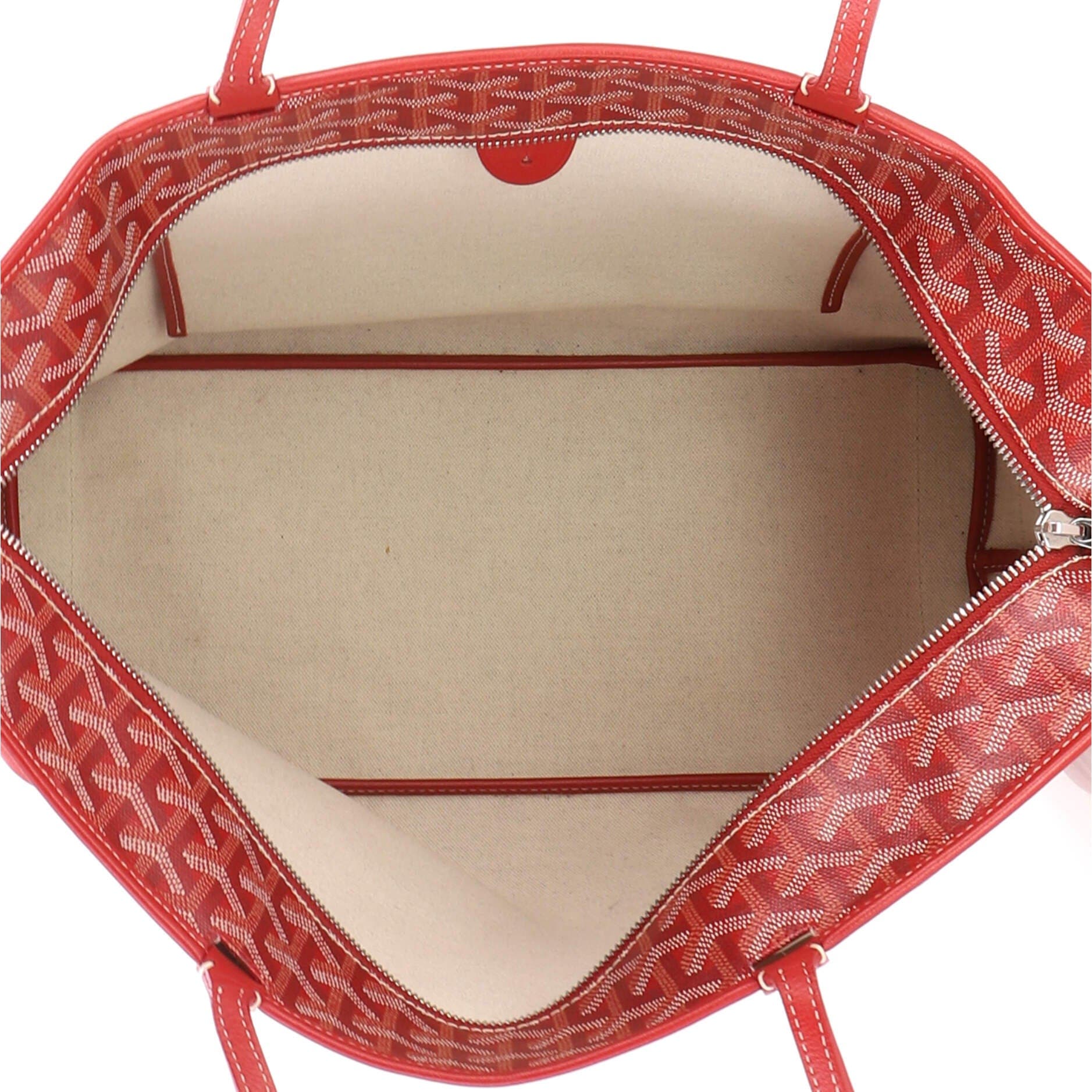 Artois Tote Coated Canvas MM, Alternate, color, Red