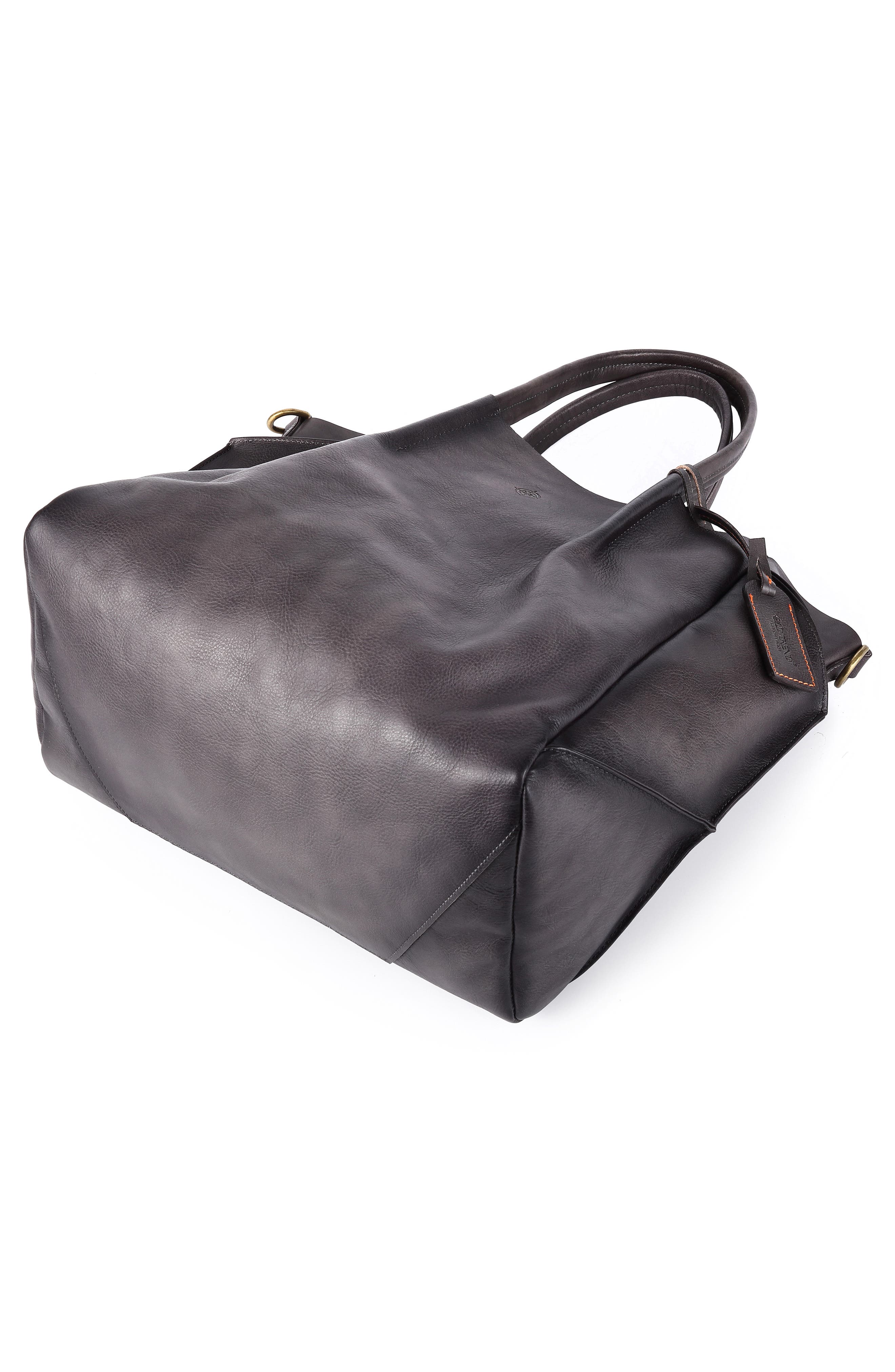 OLD TREND Sprout Land Leather Tote Bag, Alternate, color, Grey Ombre