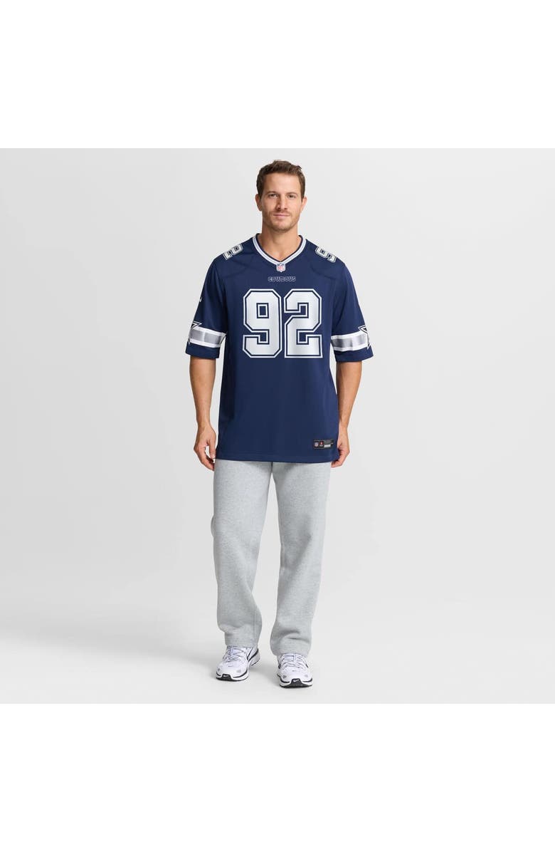 Nike Men's Nike Quinnen Williams Navy Dallas Cowboys Team Game Jersey, Alternate, color, Navy