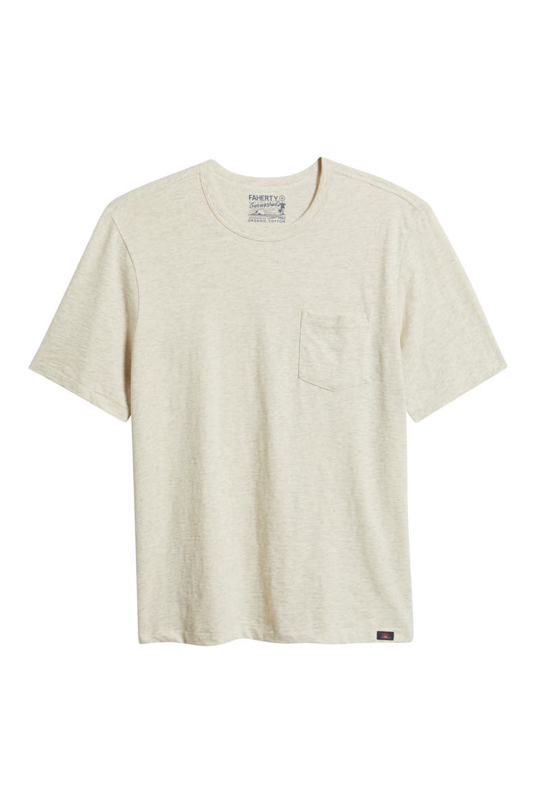 Sunwashed Pocket T-Shirt, Alternate, color, ISLAND DUNE HEATHER