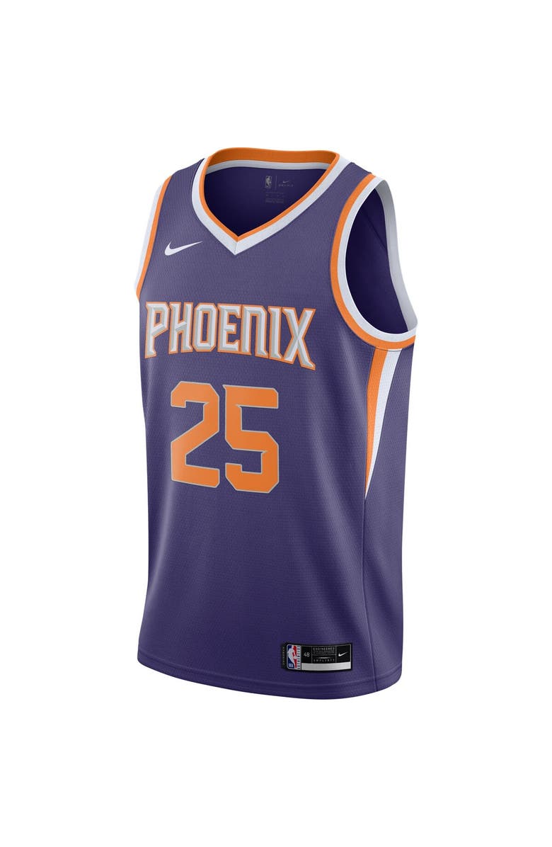 Nike Mikal Bridges Purple Phoenix Suns 2020/21 Swingman Player Jersey - Icon Edition, Alternate, color, 