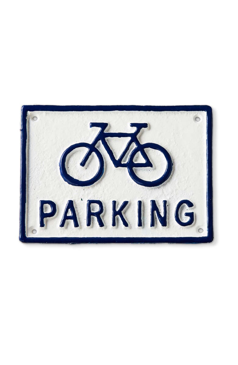 tag Bicycle Parking Wall Sign Durable Garden Accessory Easy Clean, Main, color, 