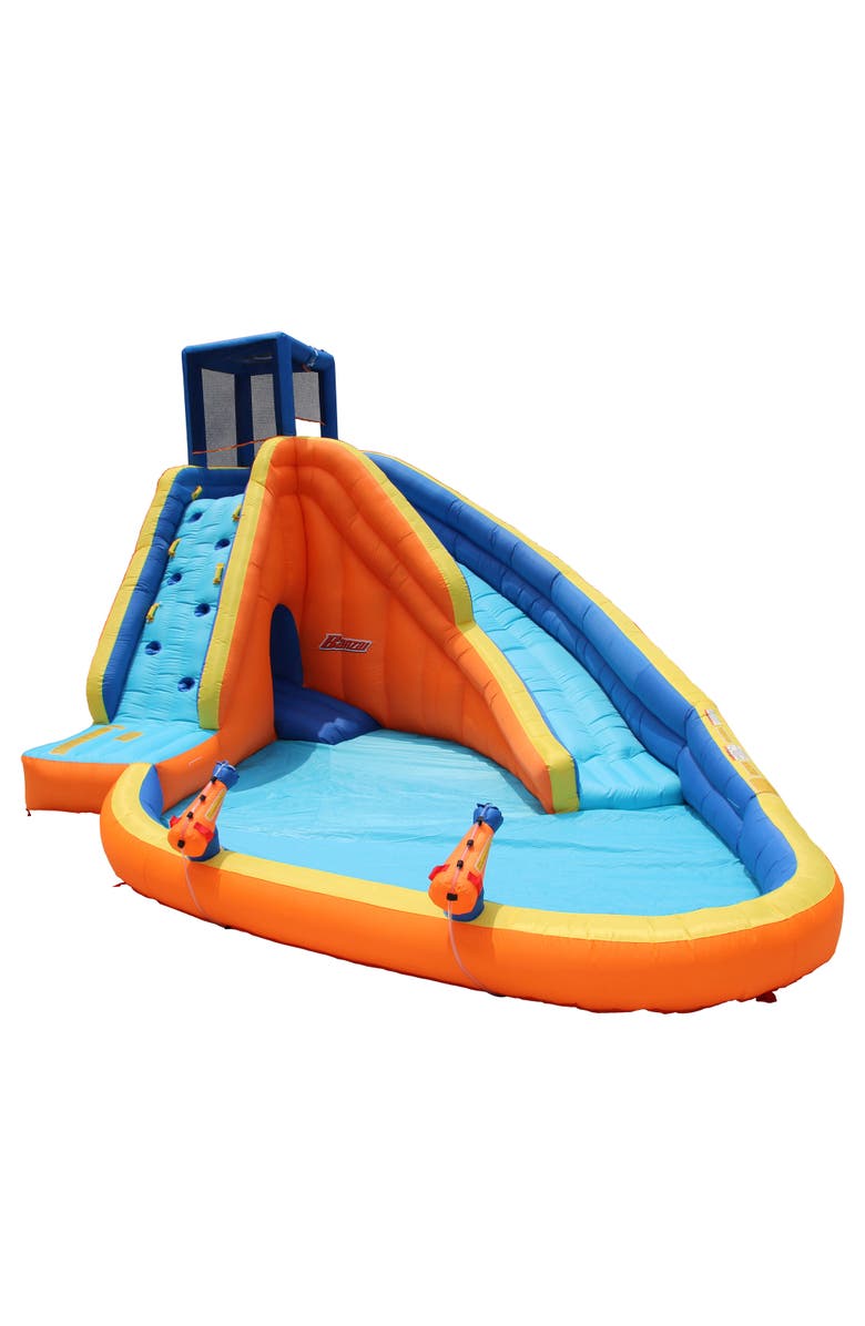 Banzai Sidewinder Blast Water Park Inflatable Outdoor Backyard Water Slide Ages 512, Main, color,
