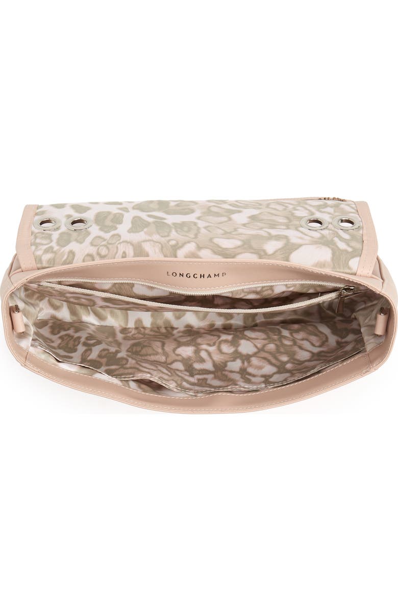 Longchamp Medium Leather Shoulder/Crossbody Bag, Alternate, color, Powder