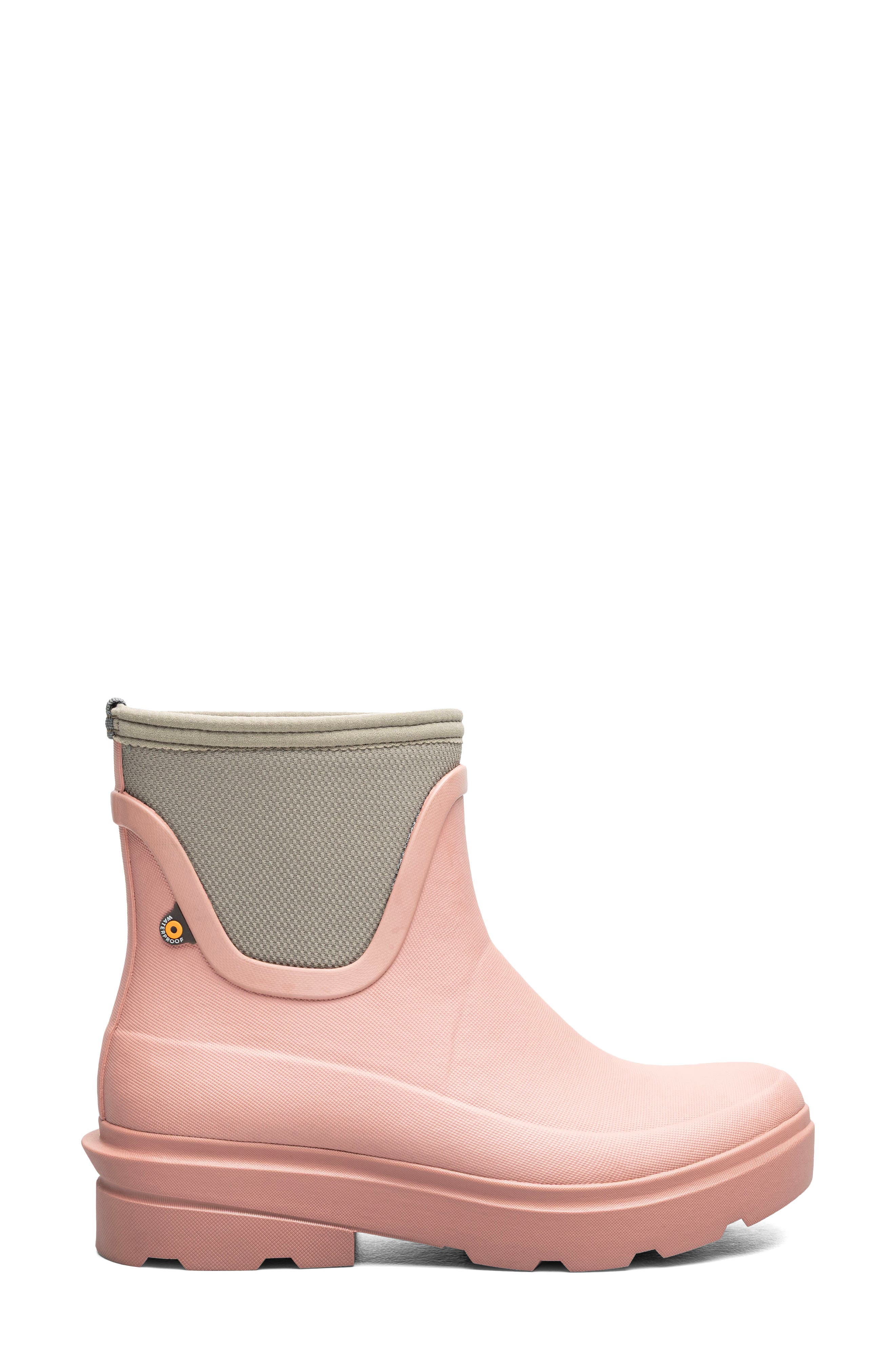Bogs Hazel Waterproof Chelsea Rain Boot, Alternate, color, Misty Rose