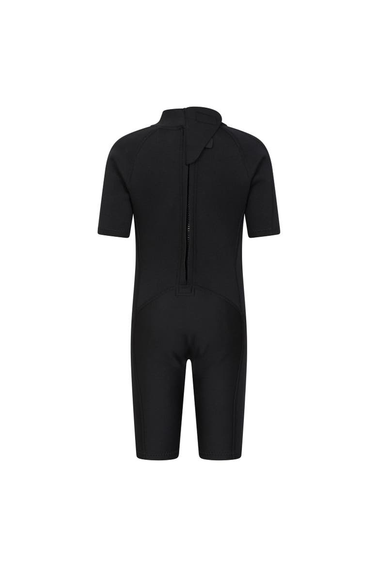 Childrens/Kids Contrast Panel Wetsuit, Alternate, color, Black