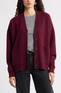 Nordstrom V-Neck Wool & Cashmere Cardigan