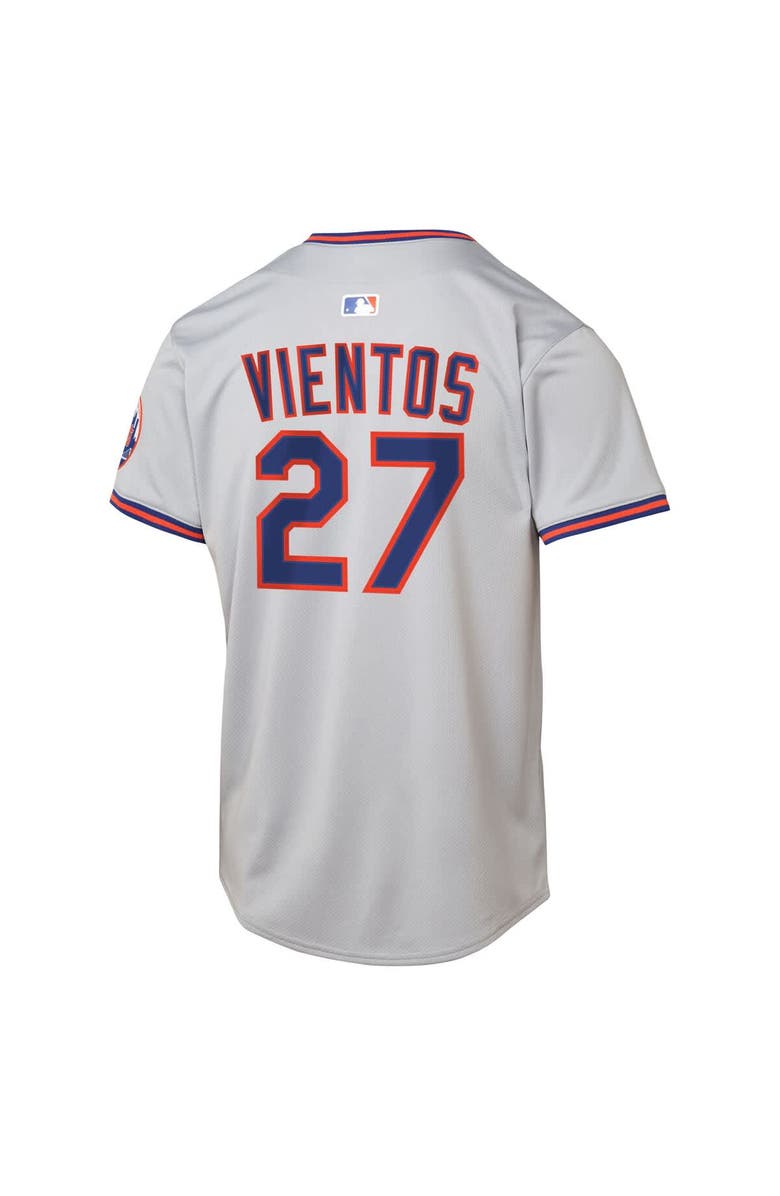 Nike Youth Nike Mark Vientos Gray New York Mets Road Limited Jersey, Alternate, color, Gray