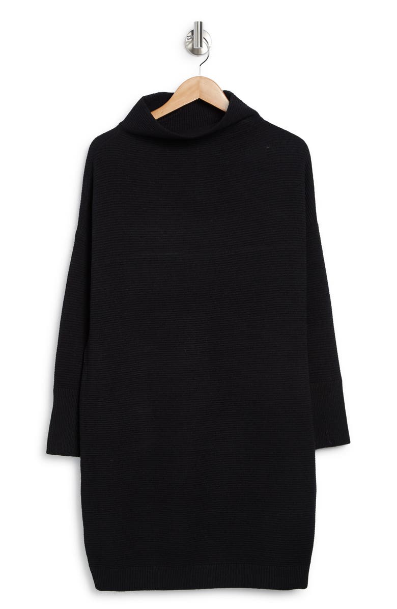 RDI Funnel Neck Above Knee Sweater Dress, Alternate, color, 