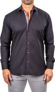 Maceoo Eins Marthy Contemporary Fit Cotton Button-Up Shirt