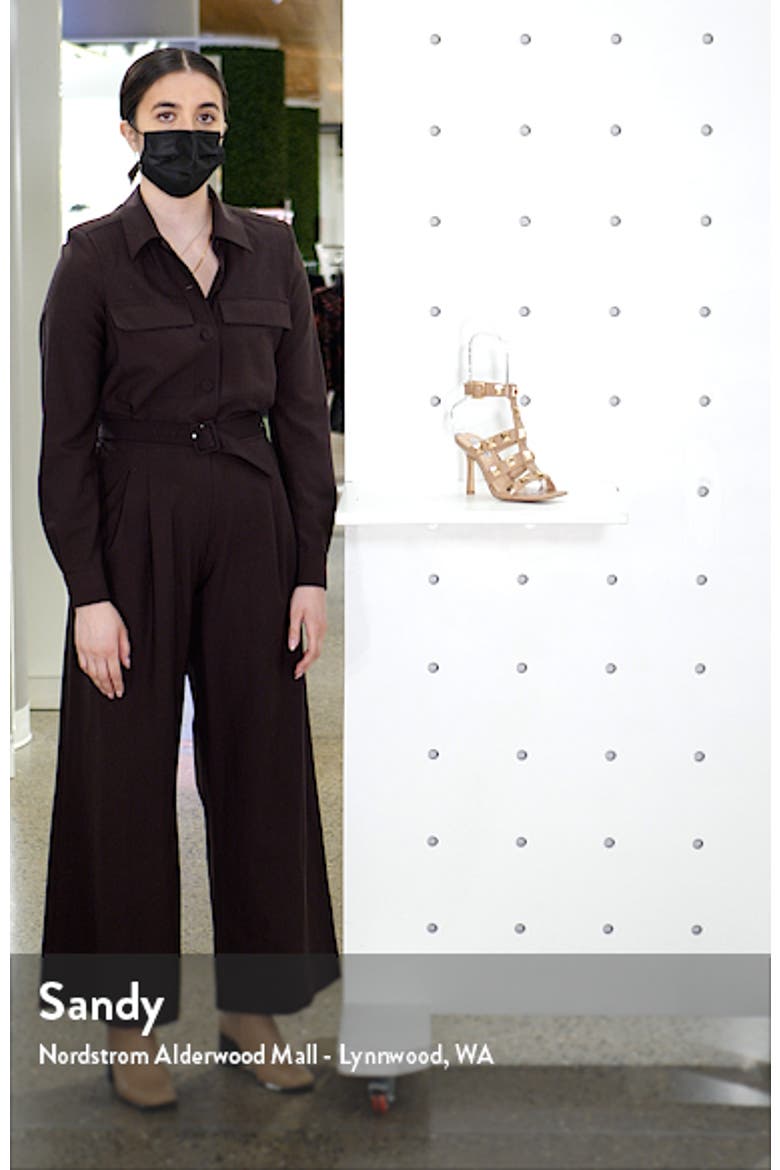 Carmele Stud Cage Sandal video