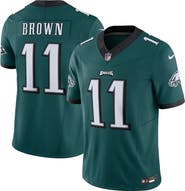 Nike Men's Nike A.J. Brown Green Philadelphia Eagles Vapor F.U.S.E. Limited Jersey