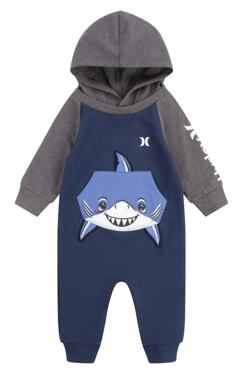 Shark Hooded Coverall (Baby)