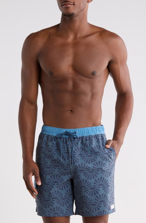 Hermosa Retro Swim Trunks