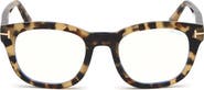 TOM FORD 50mm Round Optical Glasses