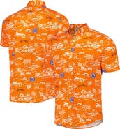 Reyn Spooner Men's Reyn Spooner Orange Detroit Tigers Kekai Button-Down Shirt